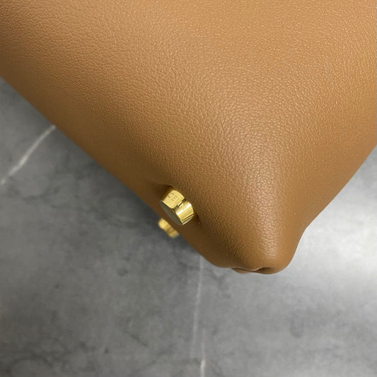 celin medium nino 25cm brown calfskin gold hardware