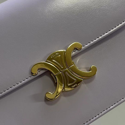 CLASSIQUE TRIOMPHE 22 LIGHT LILAC CALFSKIN